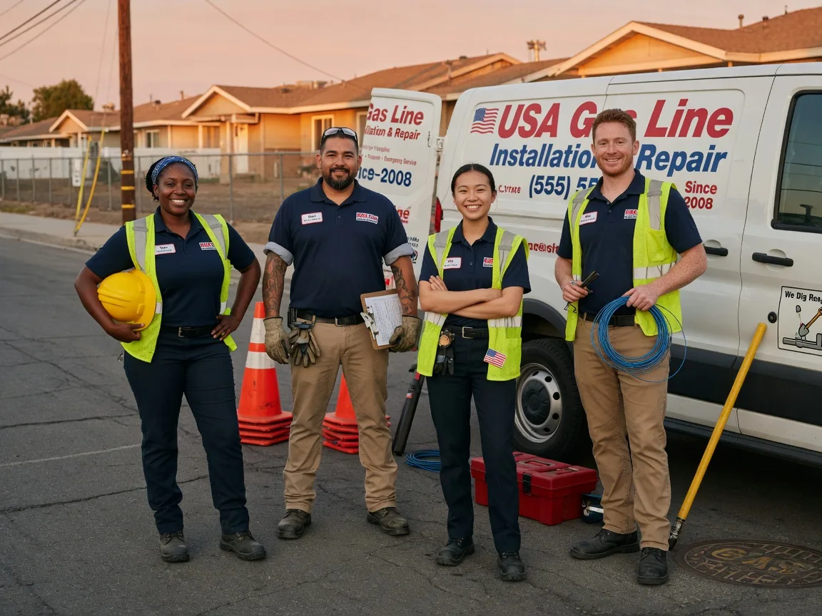 Gas Line Installation company in Richardsville, VA